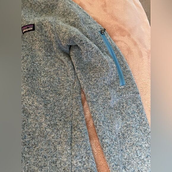 Women’s Blue Patagonia Jacket 1/4 Zip Pullover Size XS - Picture 12 of 12
